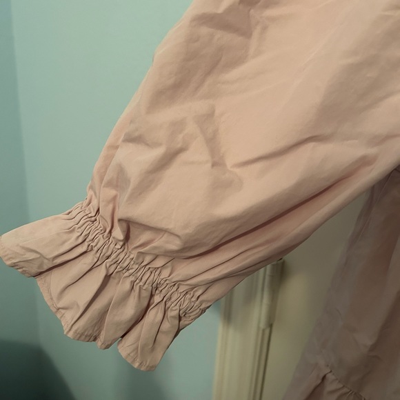 MADEWELL WOMEN'S POPLIN LIZZIE BABYDOLL DRESS - Picture 4 of 5